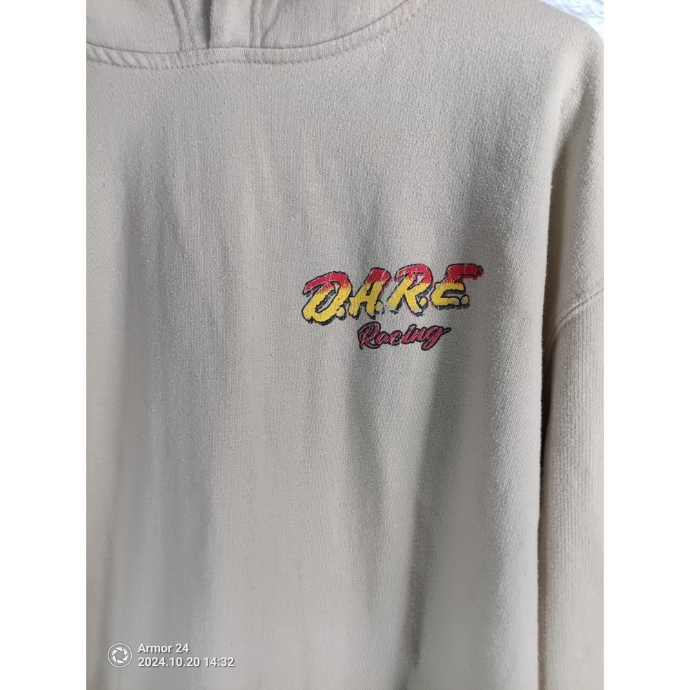 DARE Racing Keeping Kids Off Drugs Mens Medium Hoodie/Sweater - Picture 2 of 6